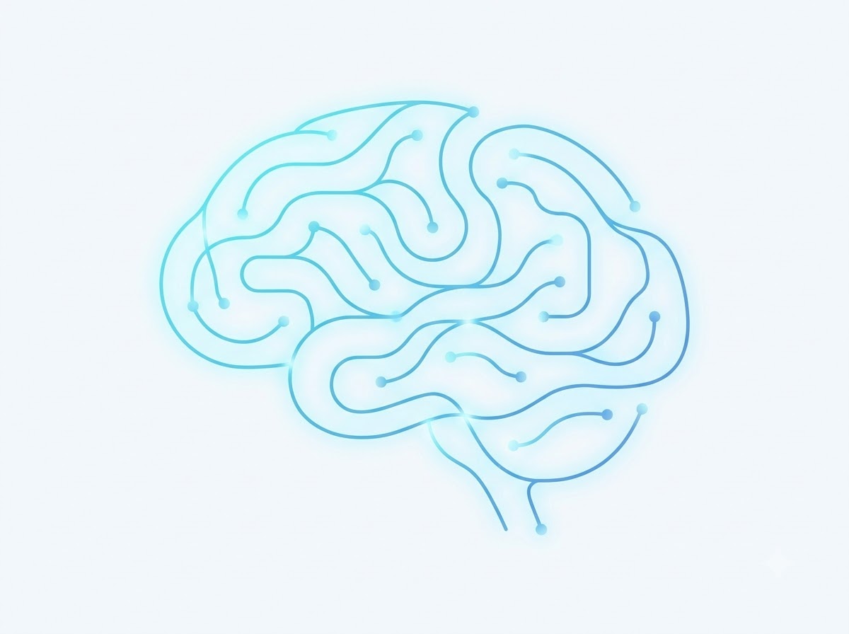 AI automation service illustration placeholder